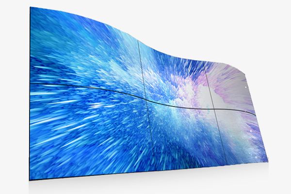 弧形拼接屏怎么實現(xiàn)的？