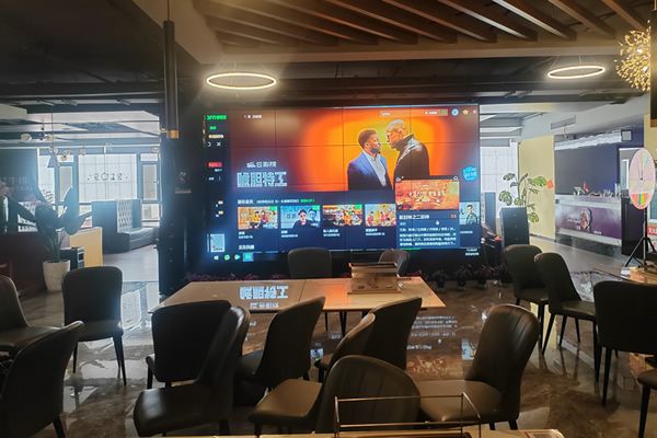 主題餐廳顯示大屏設(shè)計(jì)，對(duì)于拼接屏的選擇需要注意什么